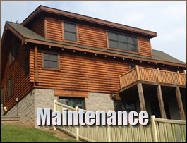  Greenville, North Carolina Log Home Maintenance